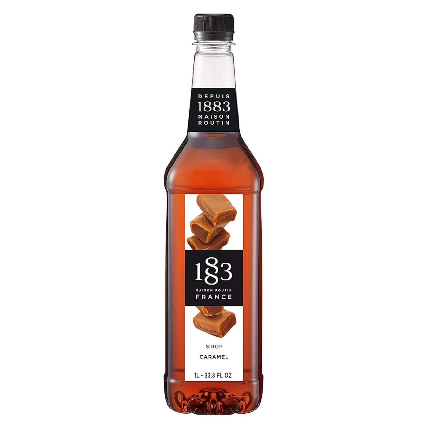 Premium Caramel Syrup by 1883 Maison Routin - 1L