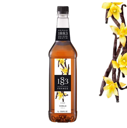 Premium Vanilla Syrup by 1883 Maison Routin - 1L