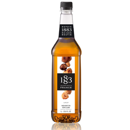 Premium Roasted Hazelnut Syrup by 1883 Maison Routin - 1L