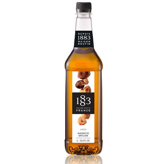 Premium Roasted Hazelnut Syrup by 1883 Maison Routin - 1L